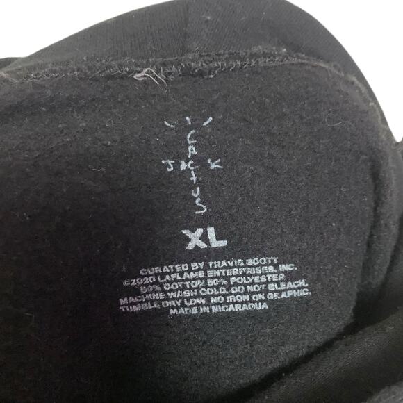 Cactus Jack By Travis Scott World Hoodie x Playstation x Fortnite Mens Size XL - Picture 6 of 9